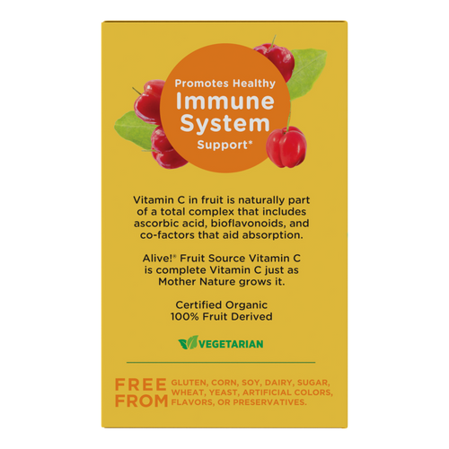 Nature's Way® | Alive!® Fruit Source Vitamin C Drink Mix Sku:15143