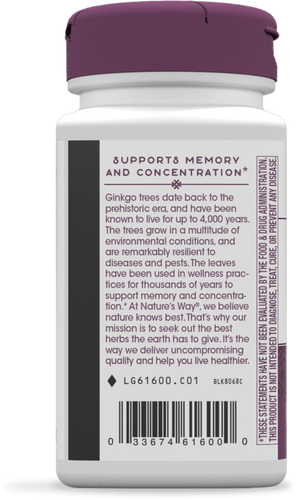 Nature's Way® | Ginkgo Sku:61600