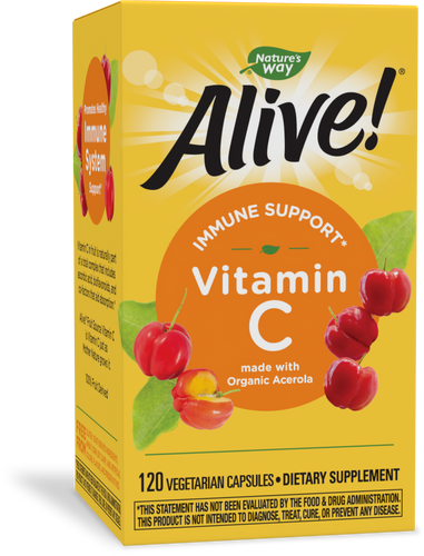 Natures's Way Alive!® Fruit Source Vitamin C Sku:15142