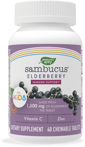 Natures's Way Sambucus Kids Immune Chewable Sku:12961