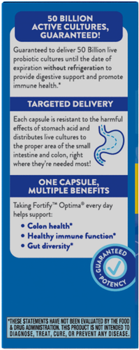 Nature's Way® | Fortify® Optima® Adult 50+ 50 Billion Probiotic Sku:10762