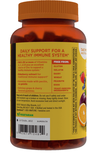 Nature's Way® | Alive!® Premium Immune Gummies Sku:10484