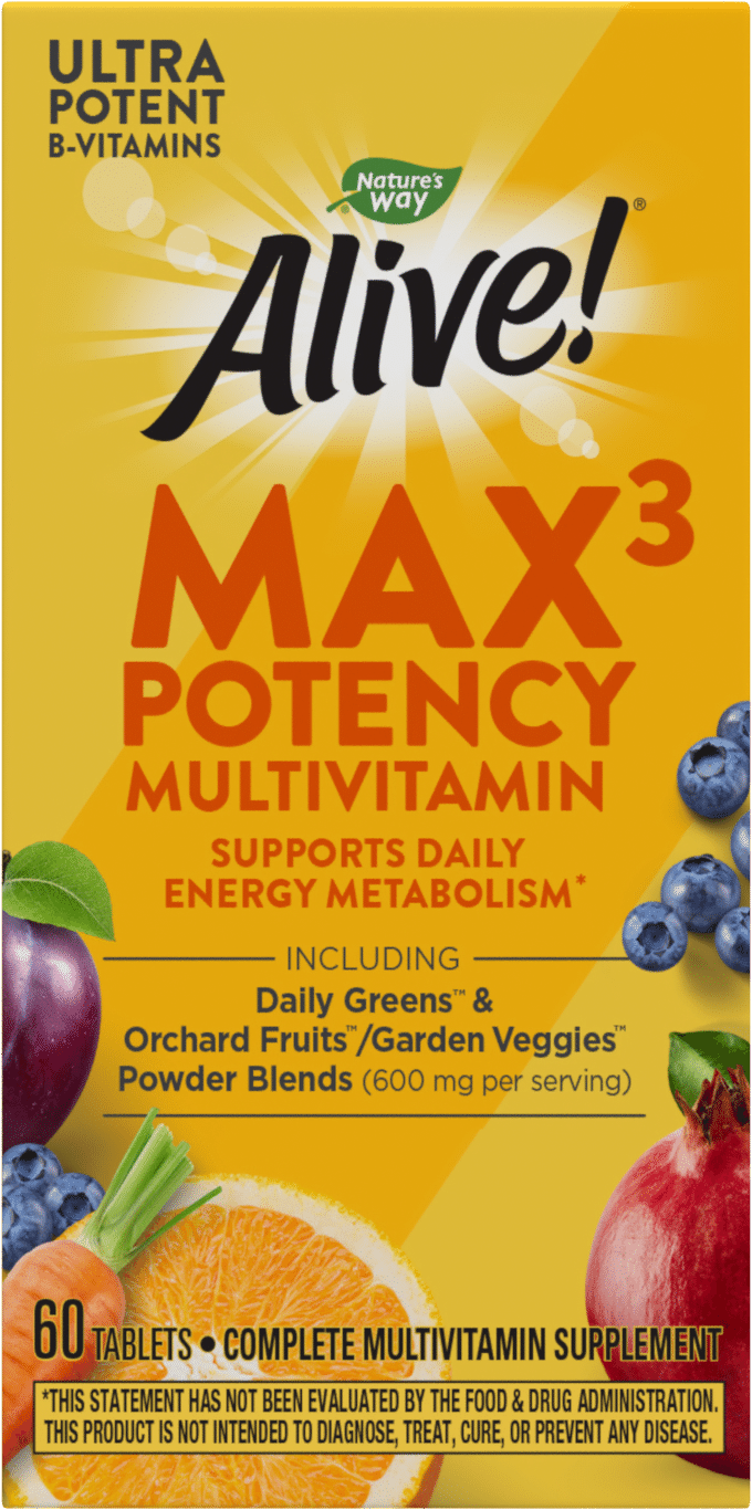 <{%MAIN1_14926%}>Nature's Way® | Alive!® Max3 Potency Multivitamin