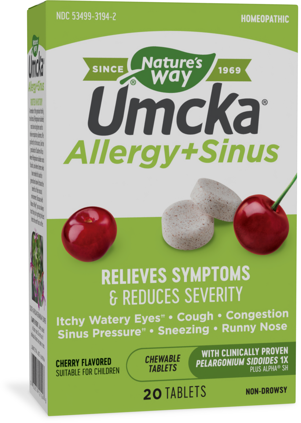 Umcka® Allergy+Sinus Chewables
