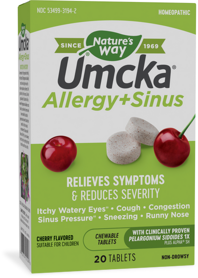 Umcka® Allergy+Sinus Chewables