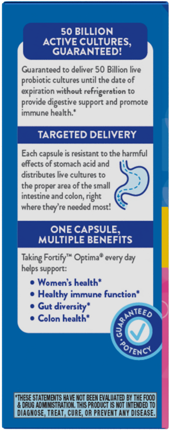 Nature's Way® | Fortify® Optima® Women's 50 Billion Probiotic