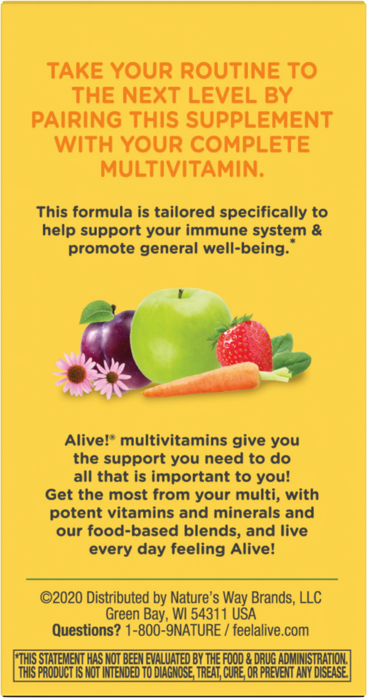 <{%MAIN2_13294%}>Nature's Way® | Alive!® Everyday Immune Health*