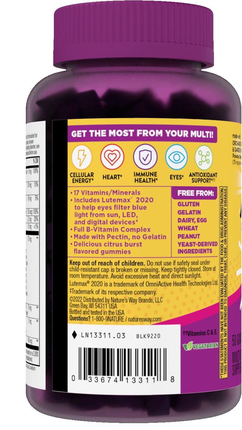 <{%MAIN2_13311%}>Nature's Way® | Alive!® Teen Gummy Multivitamin for Her