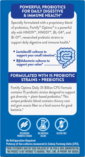 Nature's Way® | Fortify® Optima® 35 Billion Probiotic + Prebiotic Sku:15652