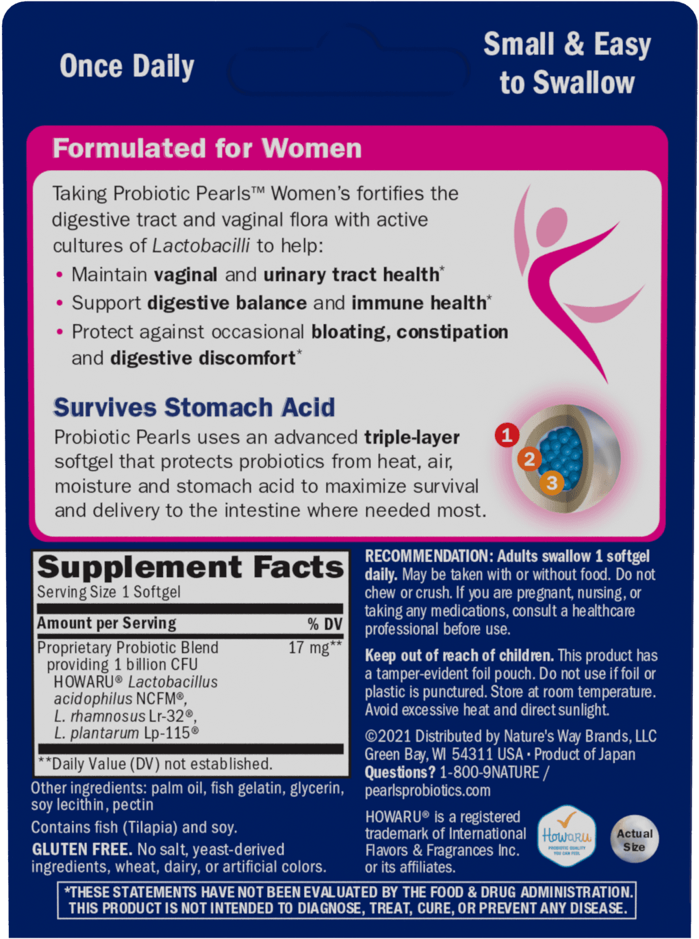 <{%MAIN1_13950%}>Nature's Way® | Probiotic Pearls® Women’s