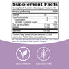 Supplement facts panel, vegetarian, gluten free Sku:14261