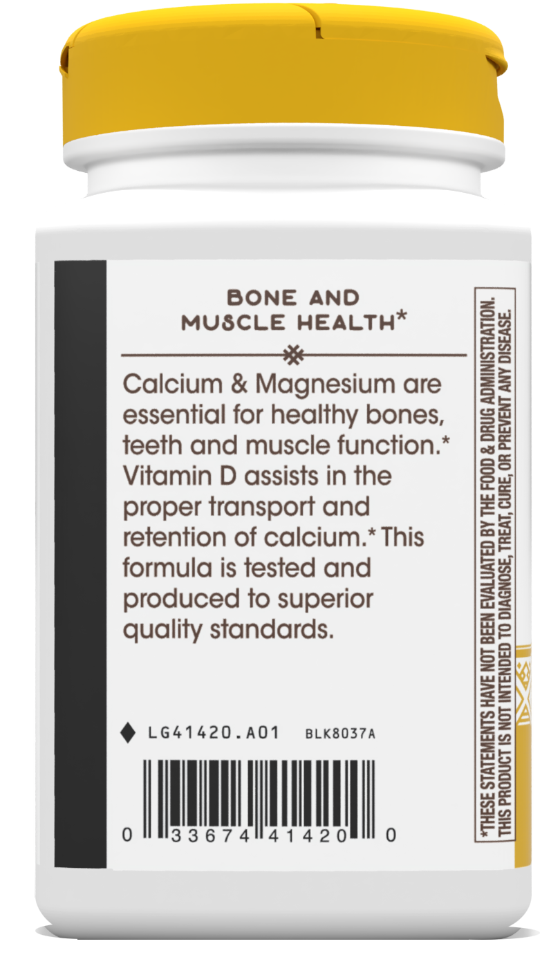 <{%MAIN3_41420%}>Nature's Way® | Calcium-Magnesium-Vitamin D