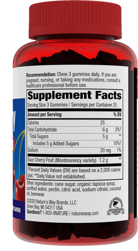 Nature's Way® | Tart Cherry Ultra Gummies Sku:10809