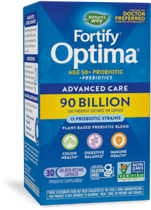 Fortify® Optima® Age 50+ Advanced Care 90 Billion Probiotic + Prebiotics