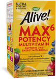 Alive!® Max6 Max Potency Daily Multivitamin