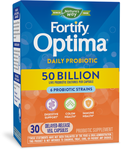 Natures's Way Fortify® Optima® 50 Billion Probiotic Sku:10337