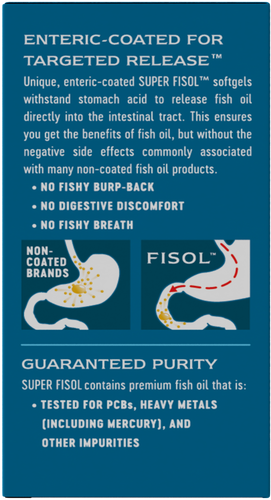 Nature's Way® | Super Fisol™ Fish Oil Sku:15518