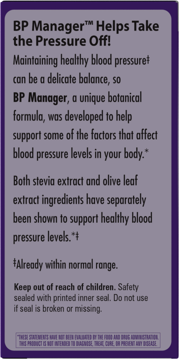 Nature's Way® | BP Manager™