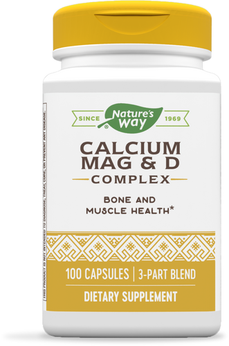 Natures's Way Calcium-Magnesium-Vitamin D Sku:41420