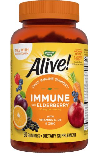 Natures's Way Alive!® Premium Immune Gummies Sku:10484