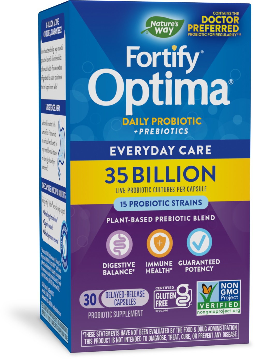 Fortify® Optima® 35 Billion Probiotic + Prebiotic