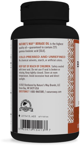 Nature's Way® | Borage Oil Sku:15413