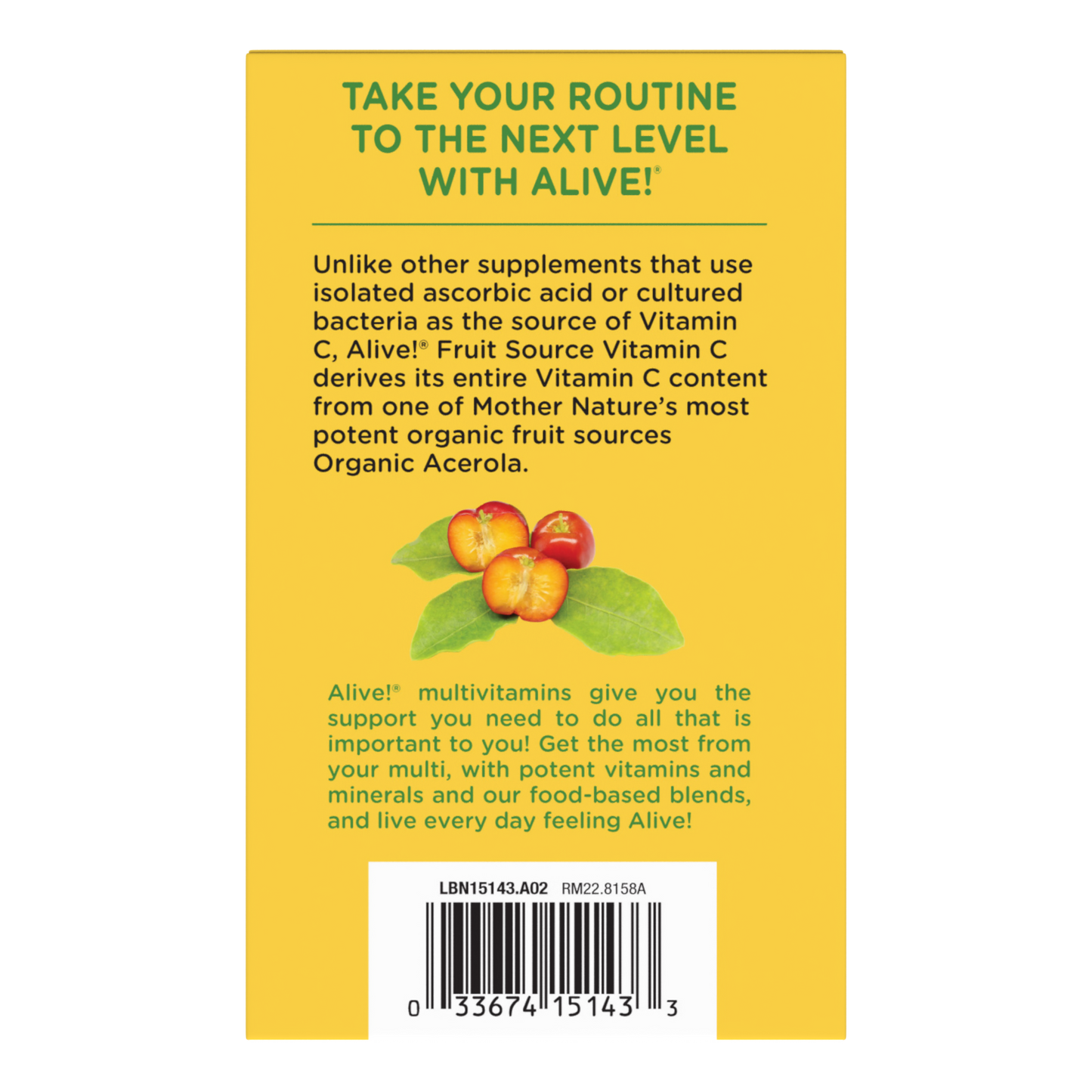 <{%MAIN3_15143%}>Nature's Way® | Alive!® Fruit Source Vitamin C Drink Mix