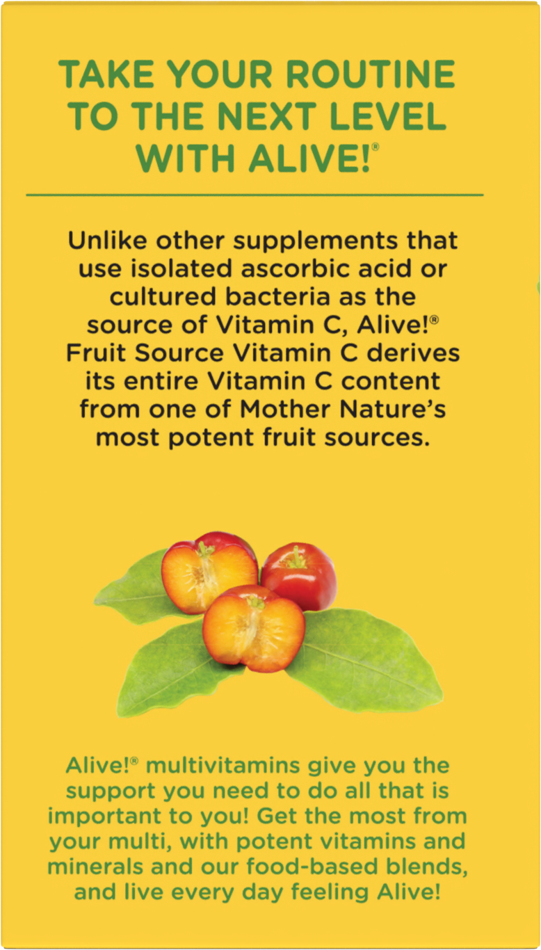 Nature's Way® | Alive!® Fruit Source Vitamin C