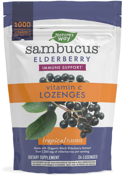 Sambucus Vitamin C Lozenges